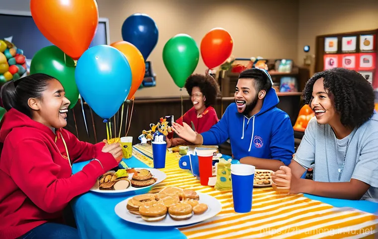 어몽어스 팬덤 커뮤니티 소개 - **Prompt 2: Global Crewmate Online Gathering**
    "A compelling split-screen or multi-panel image d...